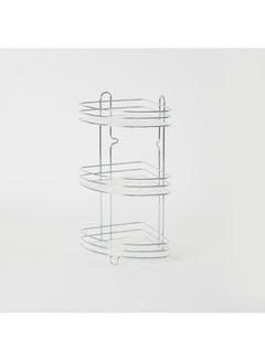 Home Box 3-Tier Anna Shower Caddy Silver 24x52cm  - Image 4