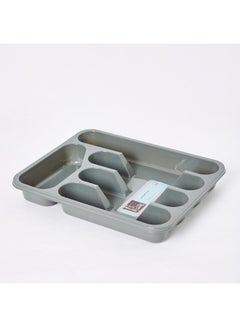 Home Box Spectra Cutlery Tray Grey 33x5x26cm  - Image 2