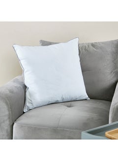 Home Box Luxury Down Alternative Filled Cushion Cotton White 50 x 50cm  - Image 1