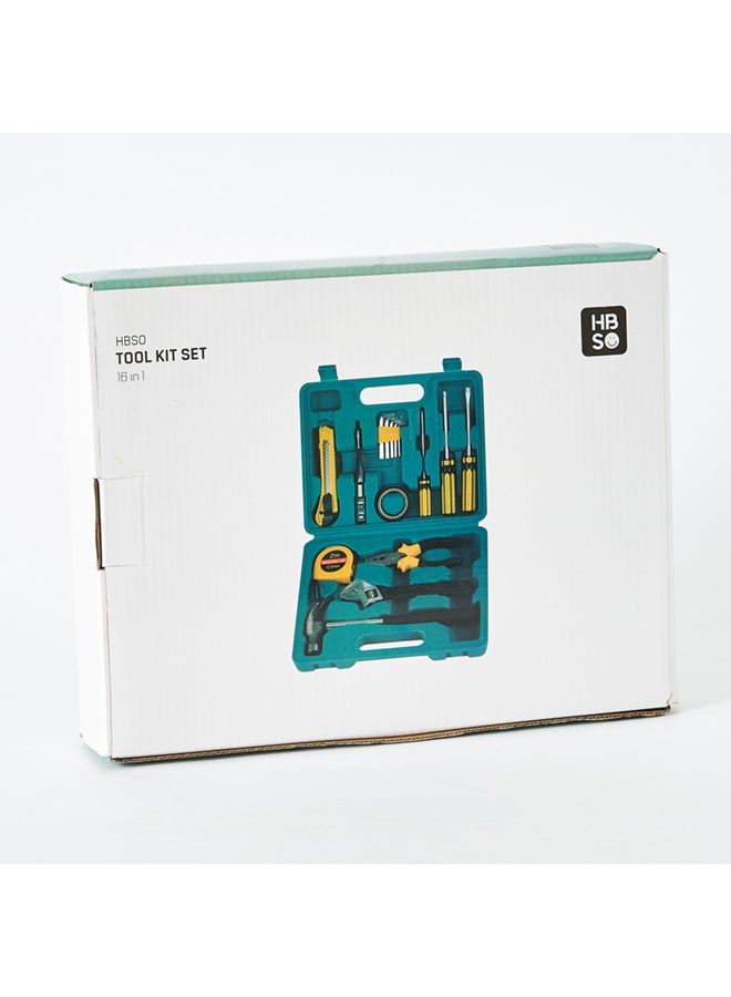 Home Box 16-In-1 Tool Kit Blue  - Image 4
