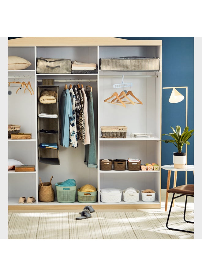 Home Box 8-Piece Forest Hanger Beige 44.5 x 1.2cm - Image 3