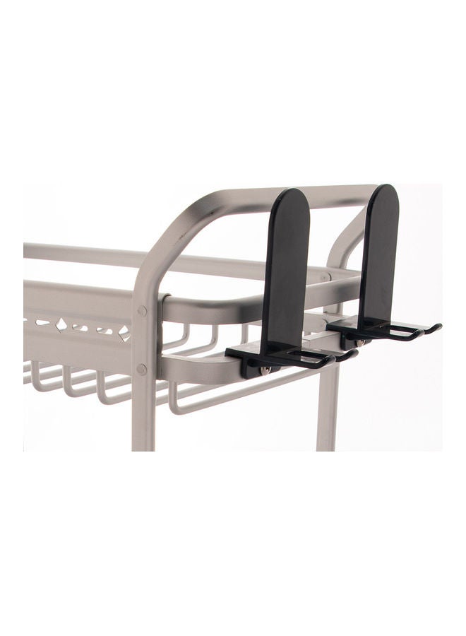 Dania - Multi-Use Rack Silver 30x15x30cm - Image 1