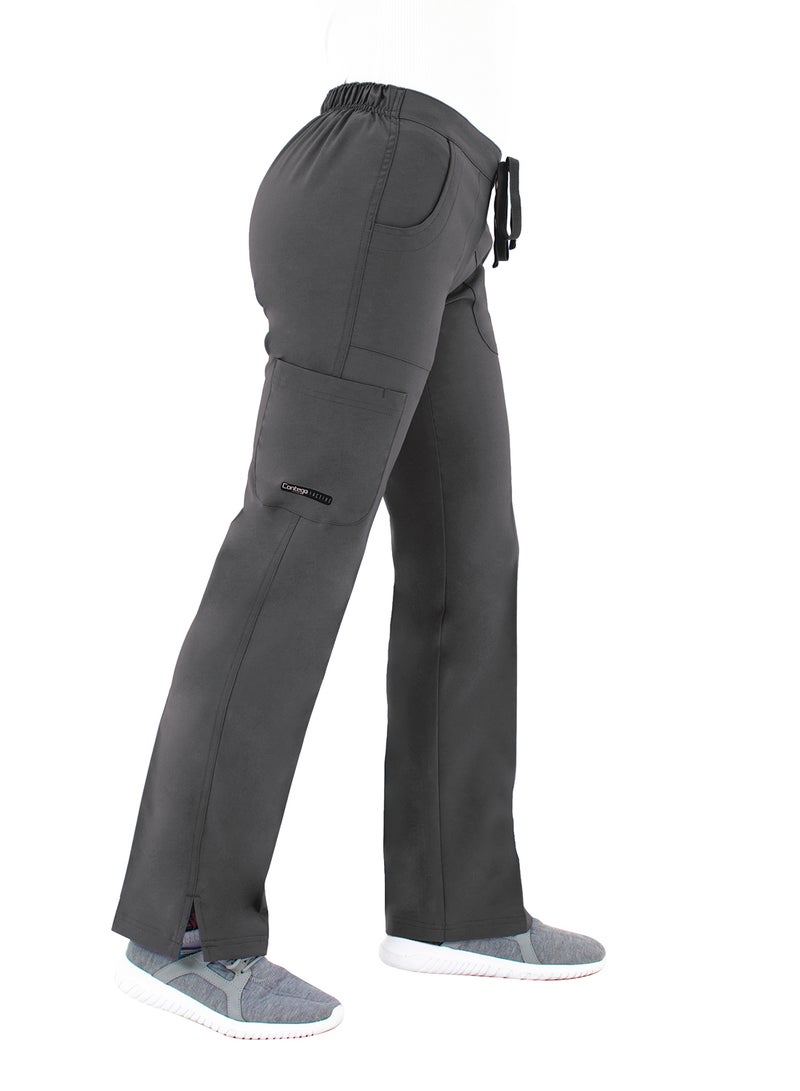 Contego Active Women Antimicrobial Cargo Pant Pewter - v1633274080/N51077648V_2