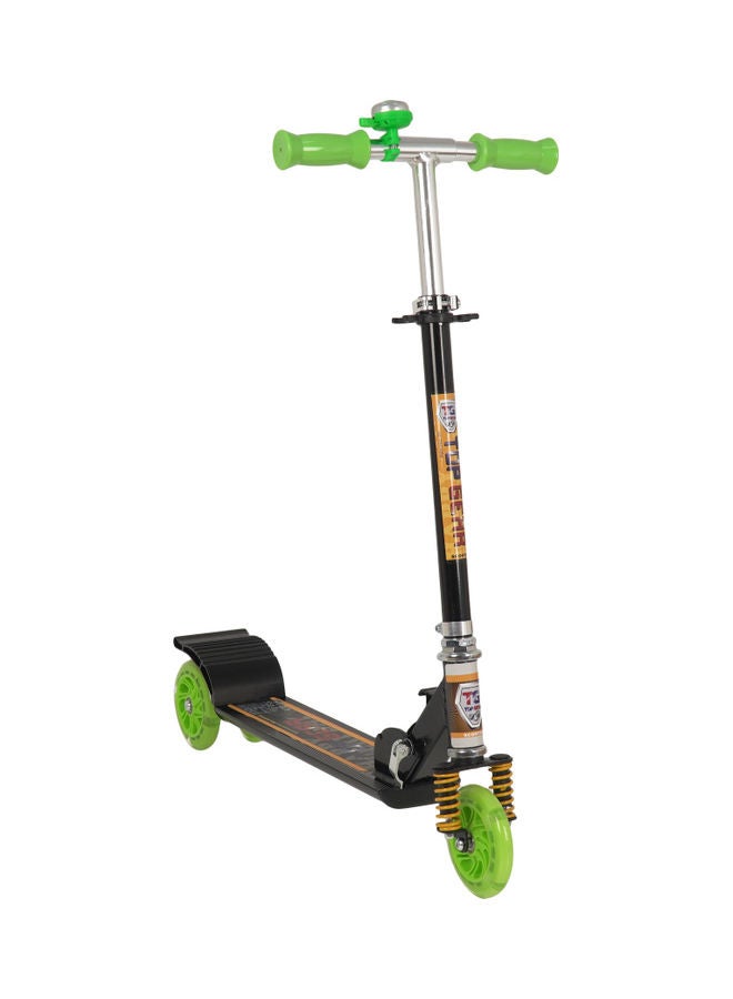 برونكو سكوتر دفع بصف واحد من 3 عجلات. أسود 65سم - Image 2