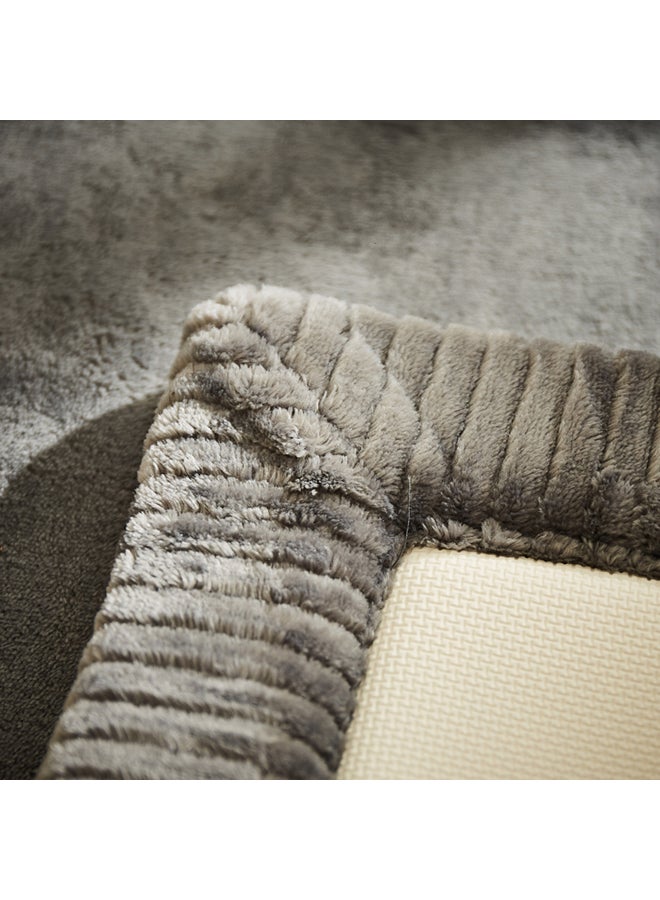 Home Box - Lavish Memory Foam Bath Mat Grey 60 x 90cm - Image 1