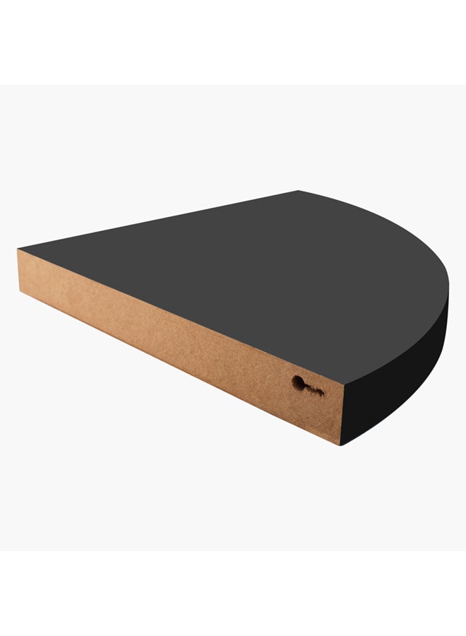 Home Box Nicole Corner Shelf Black  - Image 2