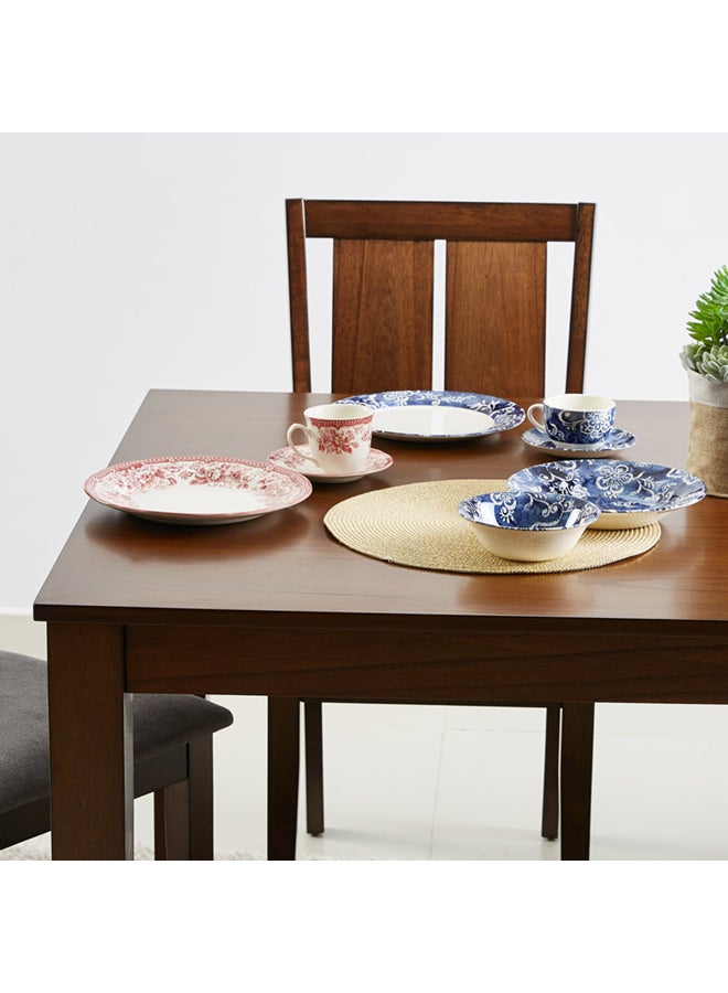 Home Box Galaxy Round Woven Placemat Beige 38cm  - Image 3