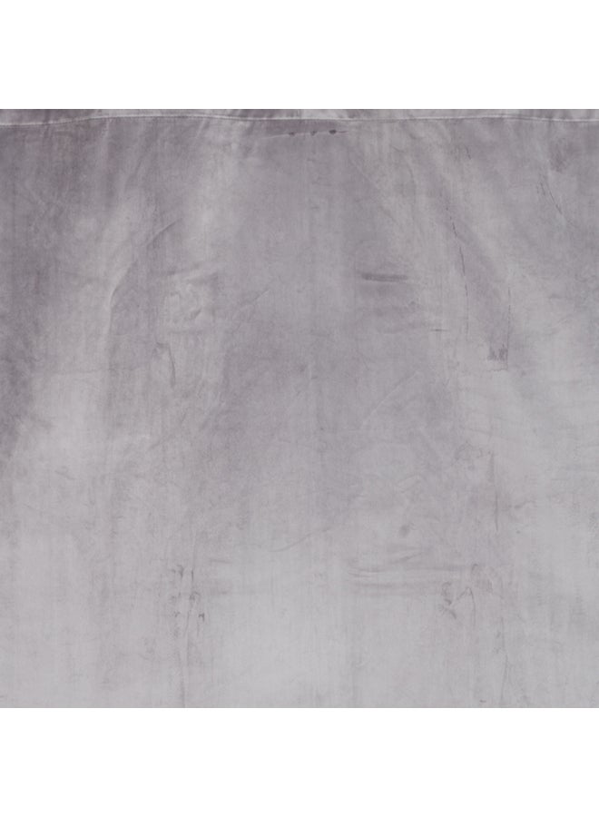 هوم بوكس طقم ستائر دوف معتّمة مزودة بحلقات تثبيت مكون من قطعتين رمادي 135 x 300سم - Image 3