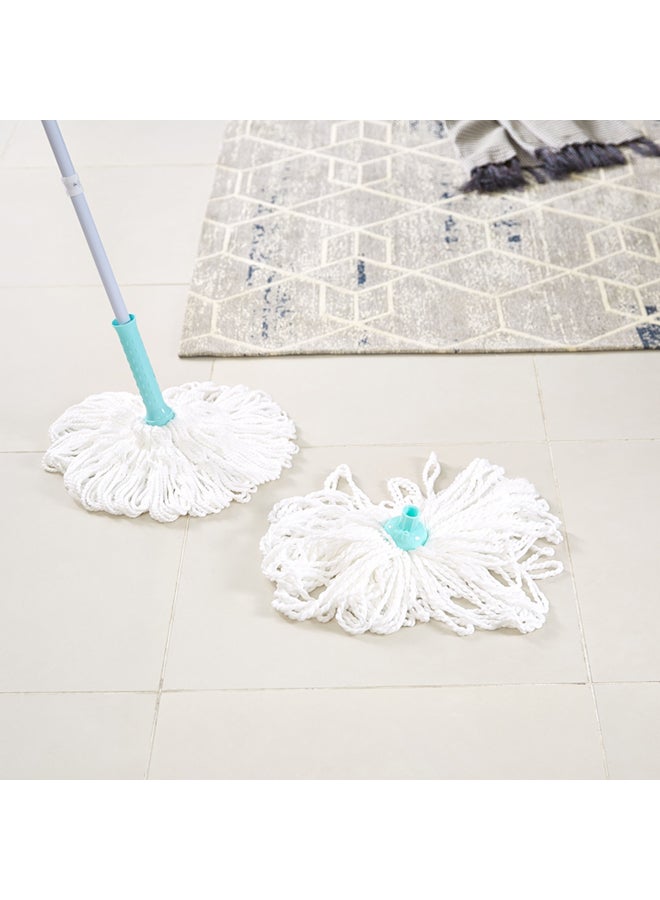 هوم بوكس رأس ممسحة قابلة لإعادة التغيير من ألينا أزرق/ أبيض - Image 3