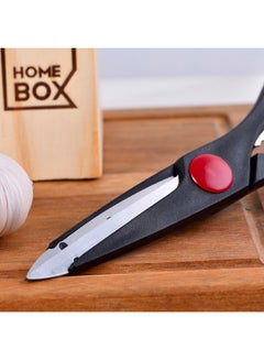 Home Box 6-Piece Stainless Steel Knife Set Black/Silver/Beige  - Image 5