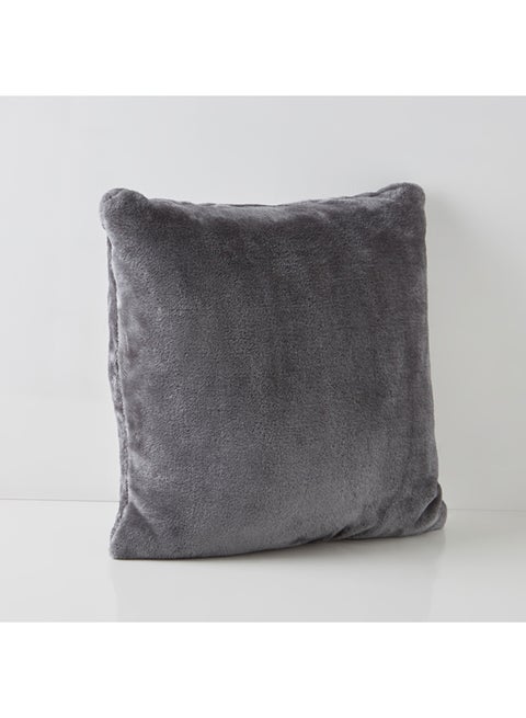 Lavish Filled Cushion Polyester Silver 45x45centimeter