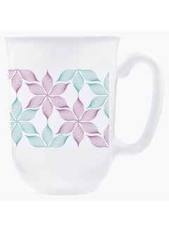 Luminarc Jules Iven Printed Mug White/Pink/Green