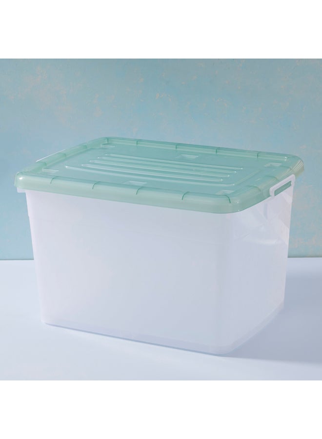 هوم بوكس صندوق تخزين شفاف من جوانا - 150 لتر شفاف 150لترات - Image 1
