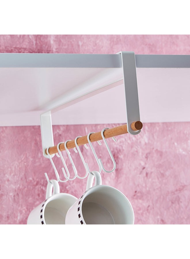 Home Box Maisan Hooks White 33 x 13cm - Image 2