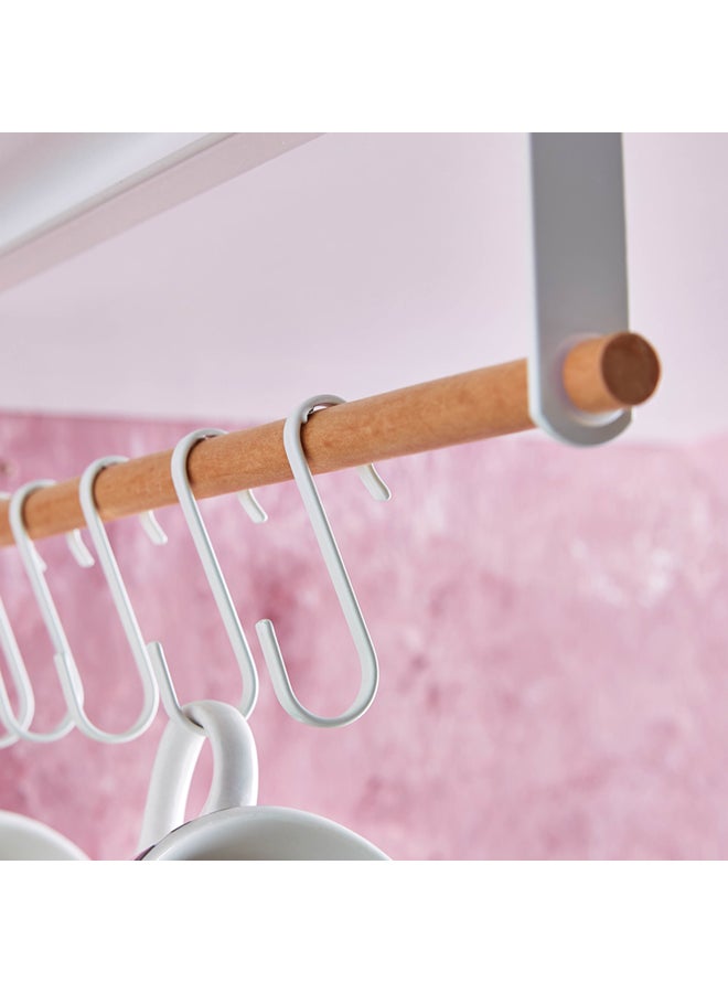 Home Box Maisan Hooks White 33 x 13cm - Image 3