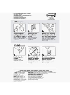 Home Box 6-Piece Mini Hook Set Clear 1.08 x 0.85inch  - Image 5
