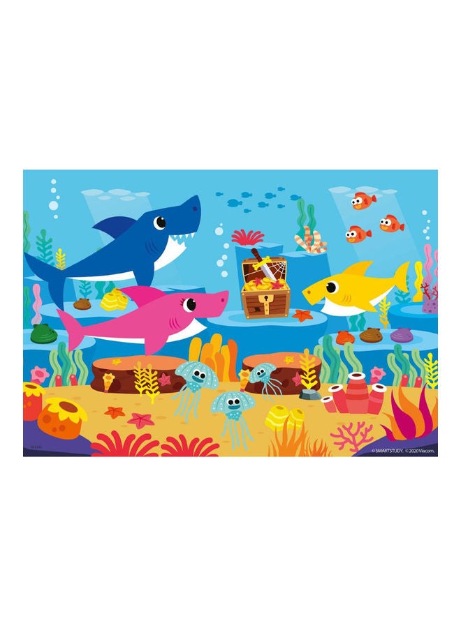 Ravensburger - Baby Shark Treasure Hunt Jigsaw Puzzle - Image 1