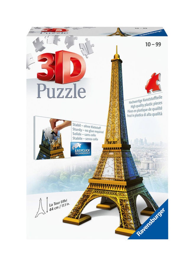 Ravensburger - Eiffel Tower Paris 3D Puzzle 44cm - Image 1