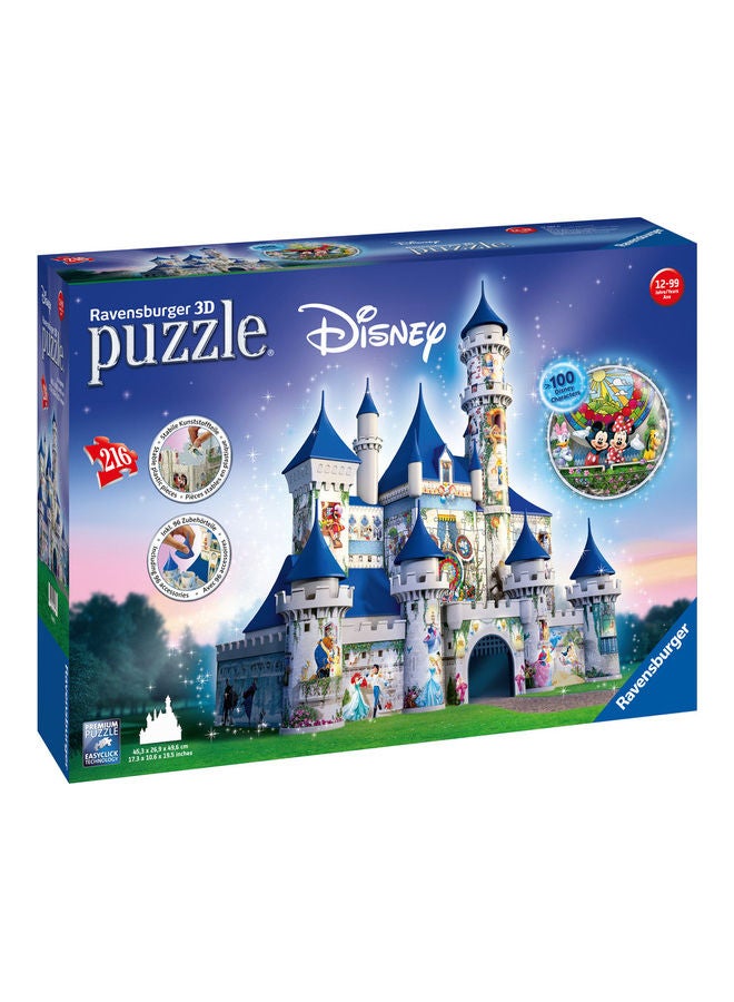 Ravensburger Disney Castle 3D Puzzle 49.5x12cm - Image 2