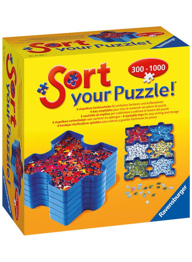 Ravensburger Sort Your Jigsaw Puzzle! 20.2x20.2x10cm - Image 2