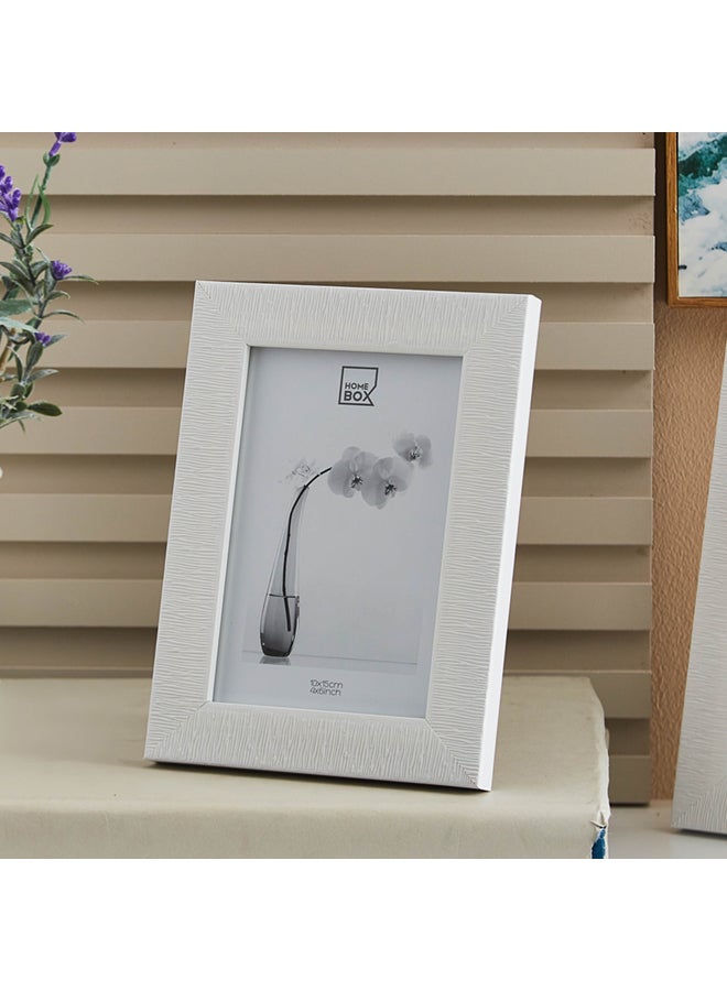 Home Box Waterford Photo Frame White 6x4inch - Image 1