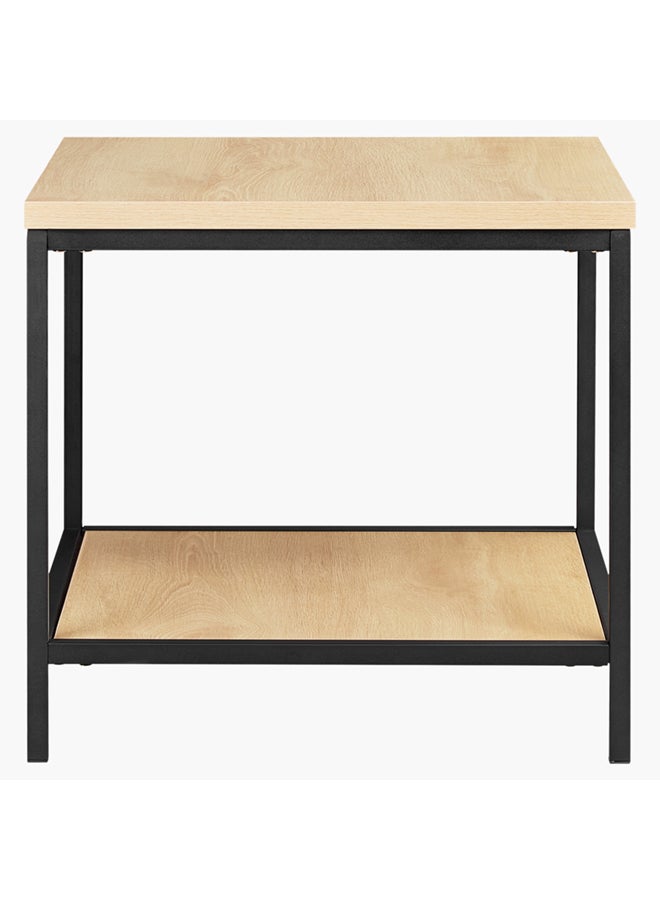 Home Box - Square End Table Brown 55 x 51 x 55cm - Image 1