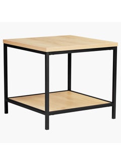 Home Box Square End Table Brown 55 x 51 x 55cm  - Image 2
