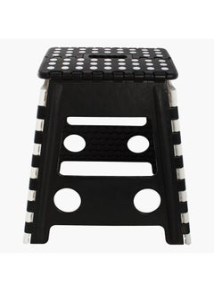 Robin Foldable Stool Black/White 29x39x22cm - v1633284810/N20166402A_2