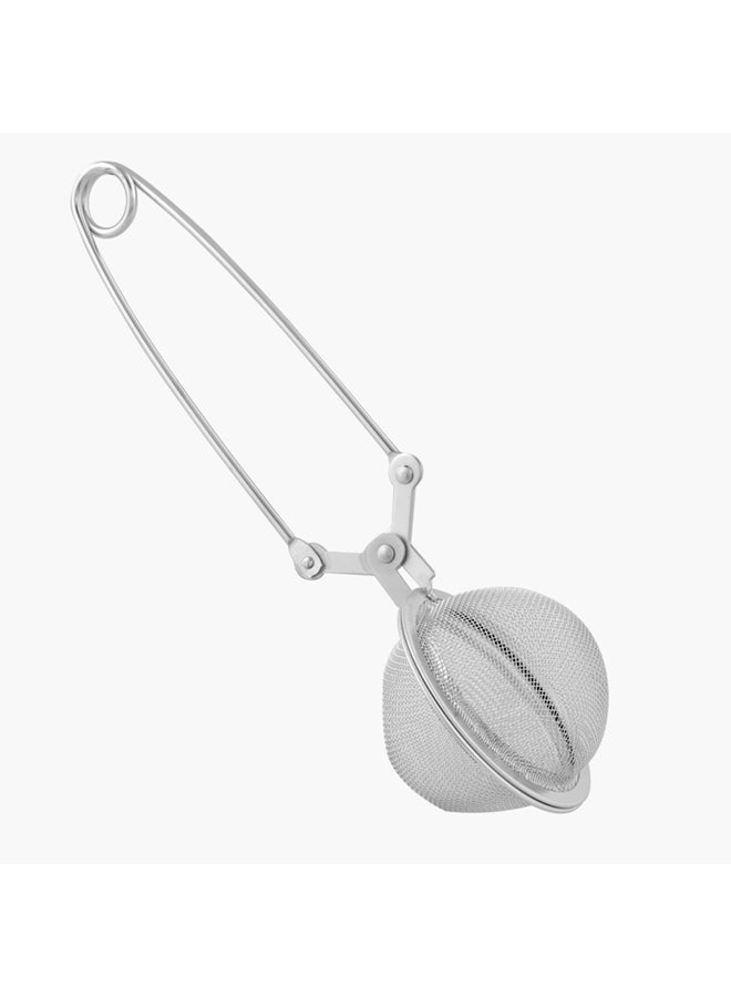 Home Box Metal Tea Ball Silver 16cm  - Image 1
