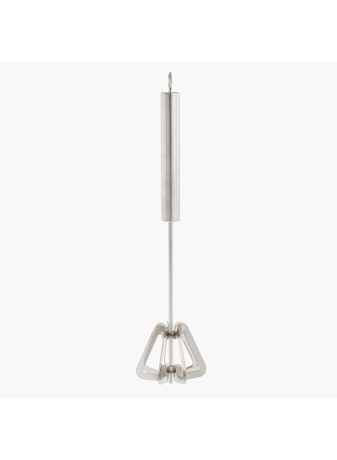 Home Box - Shine Rotating Whisk Silver 31cm - Image 1