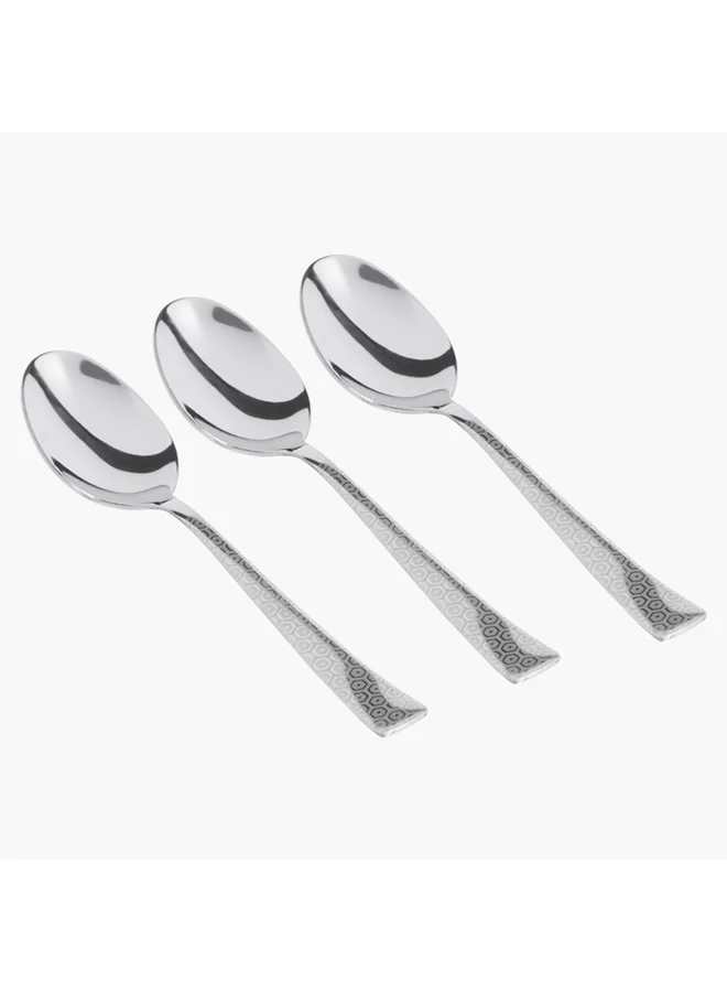 Home Box 3-Piece Vivante Dinner Spoon Set
