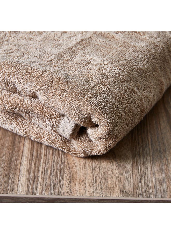 Home Box Essential Carded Bath Towel Beige 90x150cm  - Image 2