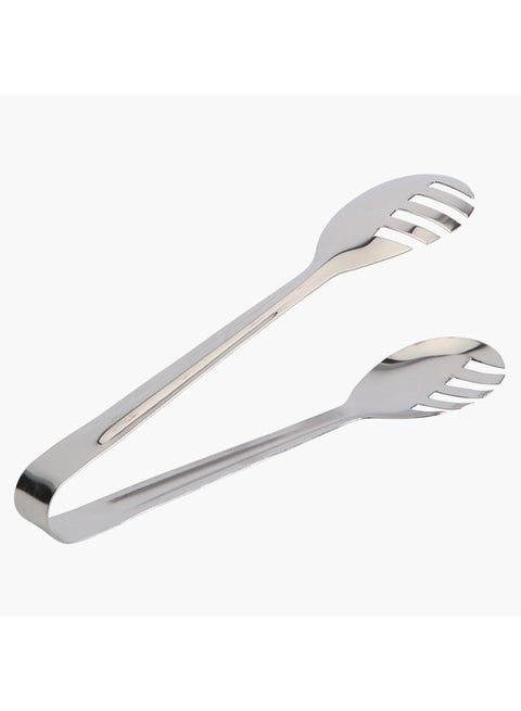 Shine Spaghetti Tong Silver 22cm