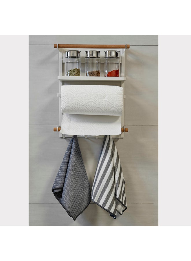 Home Box Navya Kitchen Towel Grey/White 40 x 48cm  - Image 1