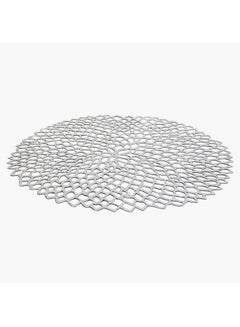 Home Box Lucy Round Placemat Silver 40cm  - Image 2