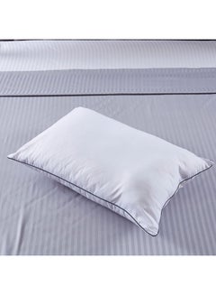 Home Box Hilton Pillow Cotton White 50x75cm  - Image 2