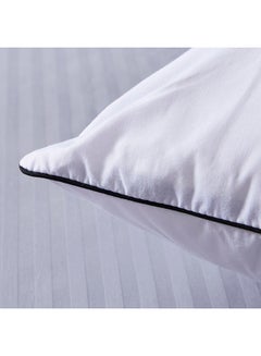 Home Box Hilton Pillow Cotton White 50x75cm  - Image 3