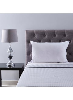 Home Box Hilton Pillow Cotton White 50x75cm  - Image 4