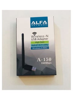ALFA Wireless-N USB Adapter Black  - Image 3