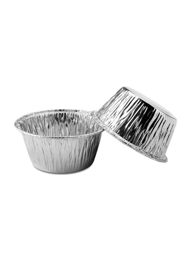 Incence-Bakhoor Burner Aluminium Cups Silver 14cm  - Image 3