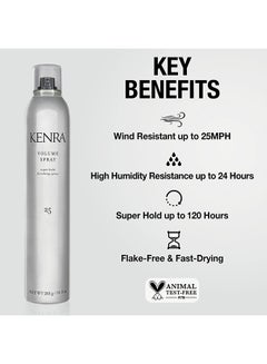 Kenra Volume Hair Spray 25 283ml  - Image 2