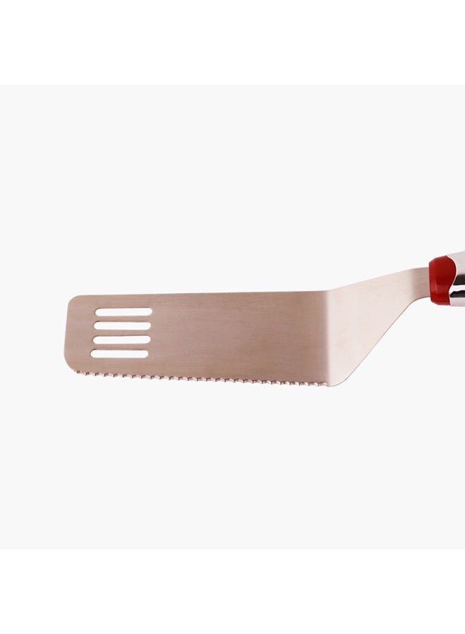 Home Box - Pizza And Cake Server Red/Silver - Image 1