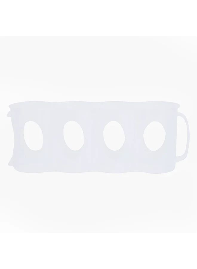 Home Box 4-Section Can Holder With Handle
