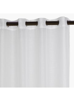 Home Box 2-Piece Indus Sheer Polyester Curtain Set For Home Decor off white 240x140cm  - Image 2