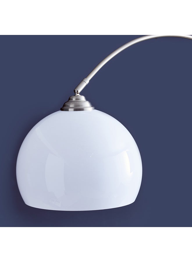 Home Box - Stylish And Durable Modern Designed Omega Arc Floor Lamp 40 W Chrome 210cm - Image 1