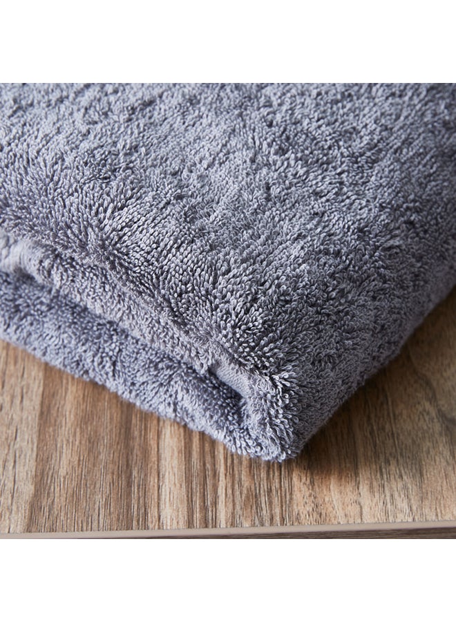 Home Box - Essential Combed Bath Sheet Grey 90x150cm - Image 1