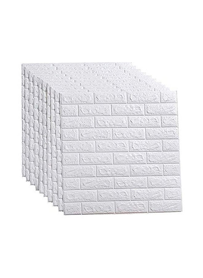 LINGWEI Self Adhesive Wall Sticker White - Image 2