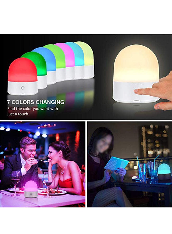 Switch Premium 7 Colours Rechargeable LED Night Light White 9.3 x 11cm - Image 4