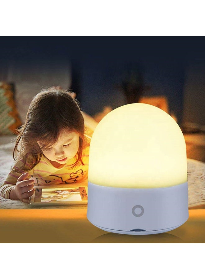 Switch Premium 7 Colours Rechargeable LED Night Light White 9.3 x 11cm - Image 1