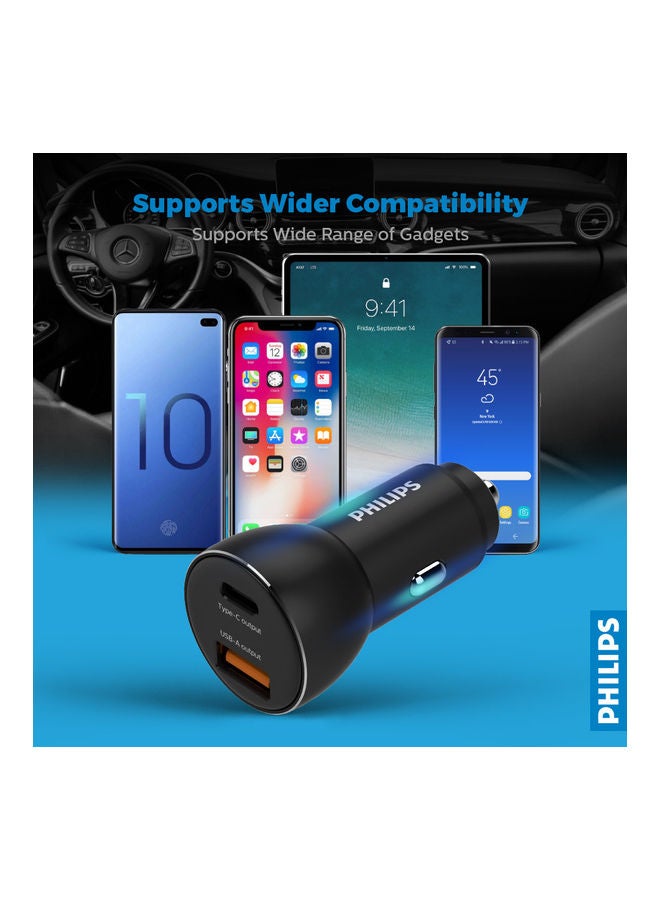 Philips Dual Port USB Car Charger 36W - Image 5